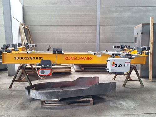 NEU Hängekranbrücke 2t KONE CRANES; 3825mm
